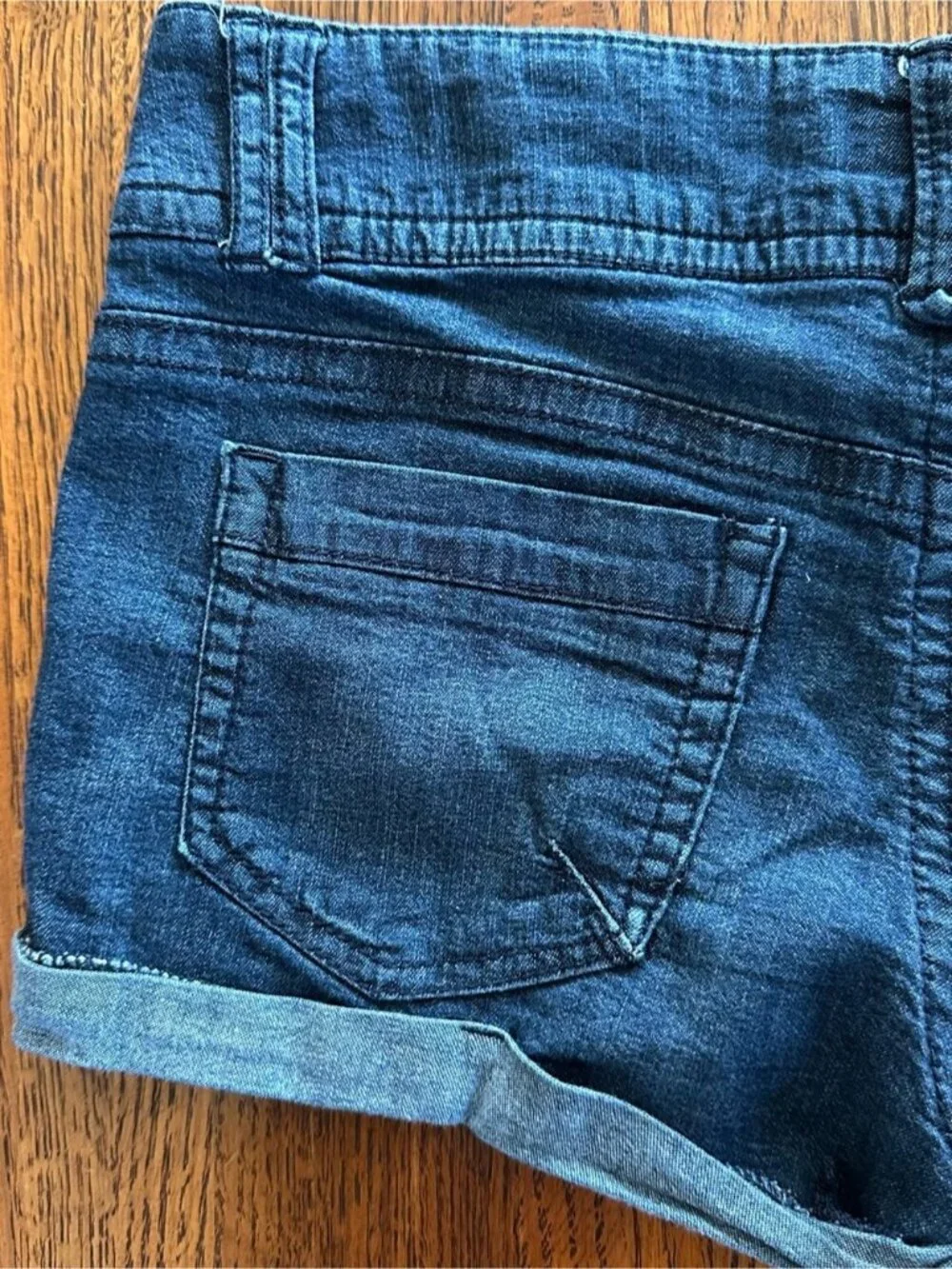 Blue Denim Women's Shorts